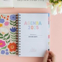 AGENDA 2025 - FLORES CREMA - tienda online