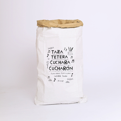 Bolsa de papel - Taza, tetera, cuchara, cucharón