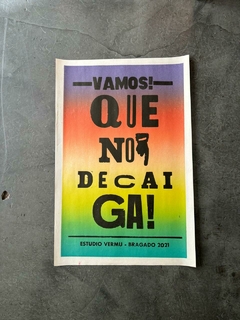 Poster - Que no decaiga