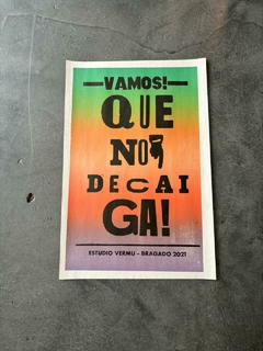 Poster - Que no decaiga - comprar online