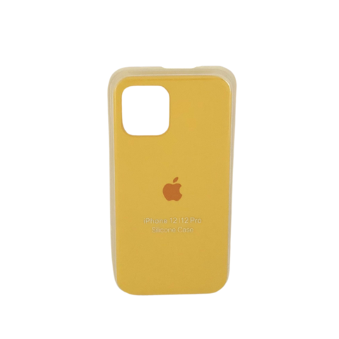 Funda iPhone 12/12 Pro Amarillo Pastel