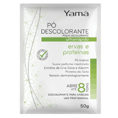 DESCOLORANTE YAMA 50G ERVAS E PROTEINAS BCO