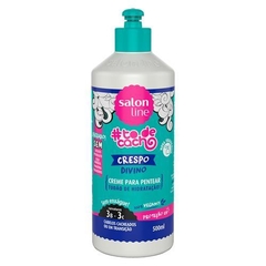 CREME DE PENTEAR SALON LINE #TODECACHOS 500ML CRESPOS DIVINO