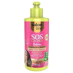 CREME DE PENTEAR SALON LINE SOS 300ML BABOSA CACHEADOS A CRESPO