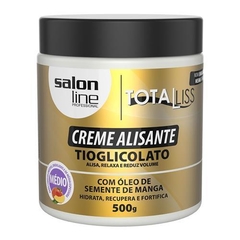 CREME ALISANTE SALON LINE MANGA MEDIO 500G