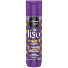 SHAMPOO SALON LINE MEU LISO 300ML MATIZADOR LOIRO MATIZADO