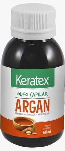 OLEO CAPILAR KERATEX 60ML ARGAN