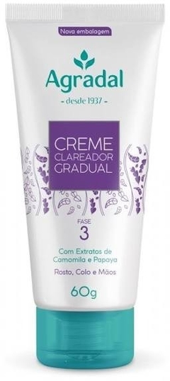 CREME CLAREADOR AGRADAL 60GR FACIAL