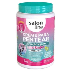 CREME DE PENTEAR SALON LINE 1KG DEFINIÇAO MAXIMA LIBERADO