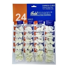 UNHAS POSTIÇAS GOLD FINGER NA202 1X24