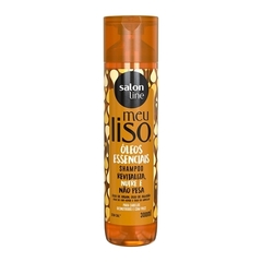 SHAMPOO SALON LINE MEU LISO 300ML OLEOS ESSENCIAIS