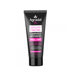 MASCARA PEEL-OFF FACIAL AGRADAL BIO 60G CARVAO ATIVADO