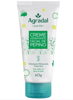 CREME HIDRATANTE AGRADAL 60GR FACIAL PEPINO