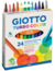Caneta Hidrocor Turbo Color 24 Cores Giotto