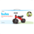 Bicicleta de Equilibrio infantil sem pedal 4 Rodas Buba - Com Amor de Mãe