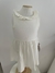 Vestido Maria Off-white liso