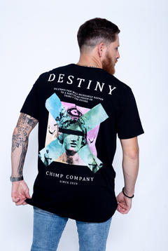 T-SHIRT CHIMP DESTINY BLACK