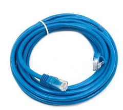 Cabo De Rede Azul X-cell 5e Internet 5 Metros Crimpado Rj45