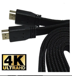 Cabo Hdmi 19 Pinos 2 Metros 2.0 4k Malha Ultrahd Blindado