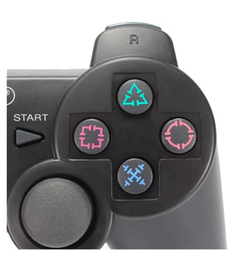 Controle  Ps1 Ps2 Ps3 Pc Knup Kp-5422 Dualshock - comprar online