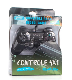 Controle  Ps1 Ps2 Ps3 Pc Knup Kp-5422 Dualshock na internet