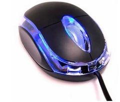 Mini Mouse Optical USB Led Azul - comprar online