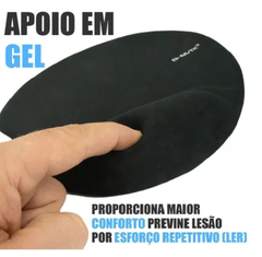 Mouse Pad Com Apoio De Pulso Em Gel Confort na internet