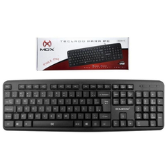 Teclado Mox Hi-speed Ergonômico Usb 3.0 Mo-kb110 Com Fio