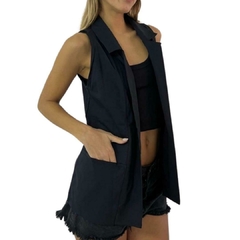 Chaleco Largo Blazer de Bengalina - comprar online