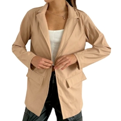 Blazer de cuerina over en internet