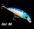 ISCA ARTIFICIAL JUJU - 7,5cm 11g BORBOLETA