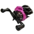 CARRETILHA STAR RIVER PINK FISH RH - 5 ROLAMENTOS