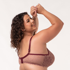 Sutiã Com Bojo Estruturado Plus Size Flavia em Renda (Ref:6190) - comprar online