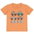 Camiseta Kamylus Beep beep laranja