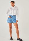 Camisa Cropped Gravata