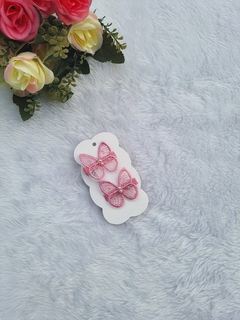 Hair clips rosa