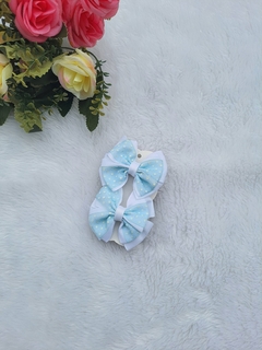 Hair clips azul