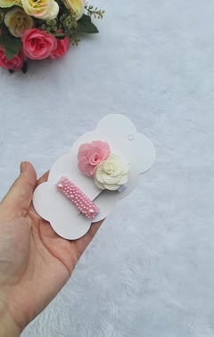 Dupla de Hair clips de Flor - loja online