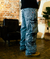 Baggy pants Utility Marbled Gray - loja online