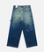 Carpenter Pants ''Dust Blue+Green'' Fdr