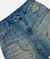 Jorts Double Knee ''Fdr Pattern'' Old Blue - Fdr Clothing