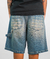 Jorts Double Knee ''Fdr Pattern'' Old Blue