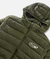 Puffer Jacket Wind Pata Olive na internet