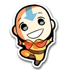 /STICKER_AVATAR: AANG (CHIBI)