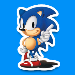 /STICKER_VIDEOJUEGOS: Sonic