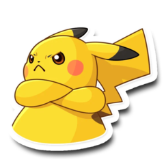 /STICKER_POKEMON: pikachu (like_a_boss)