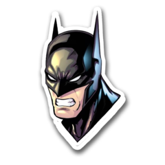 /STICKER_COMICS_DC Batman (busto)