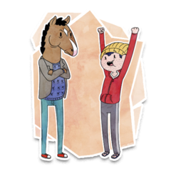 /STICKER_BOJACK_HORSEMAN_y_Todd