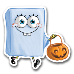 /STICKERS_BOB_ESPONJA: Halloween