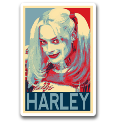 /STICKER_COMICS_DC Harley_quinn (Estilo_Poster)